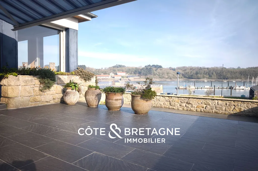 Terrasse - Maison avec Vue Panoramique sur l'Estuaire du Trieux à Lézardrieux