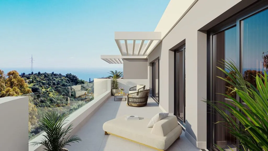 Terrasse - Luxury Apartment with Sea View in Marbella