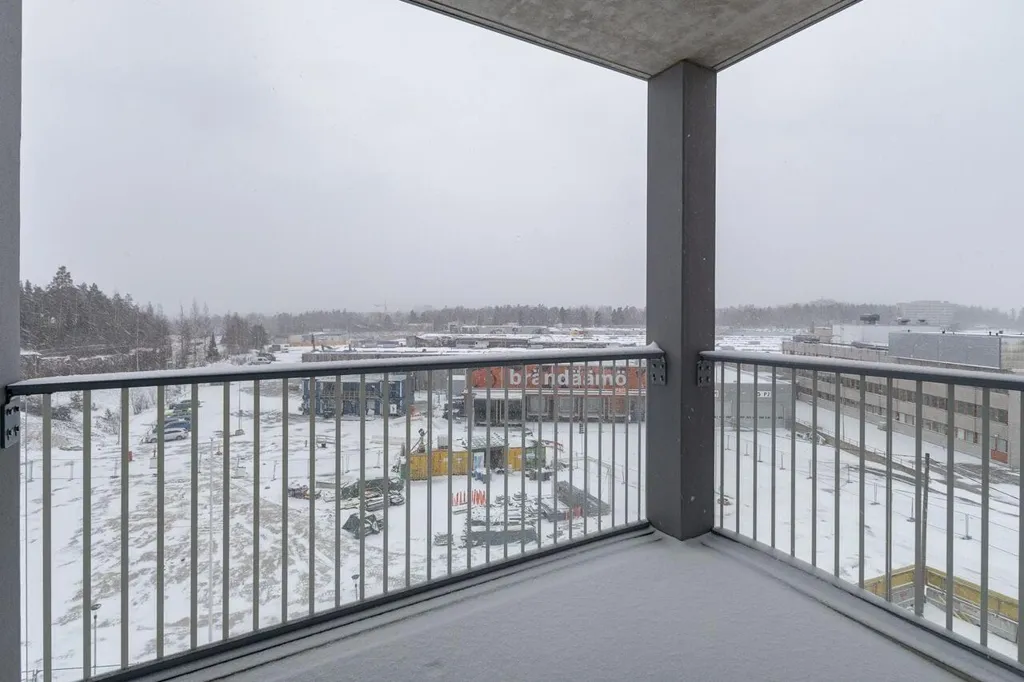 Rõdu - New Apartment with Glazed Balcony in Espoo