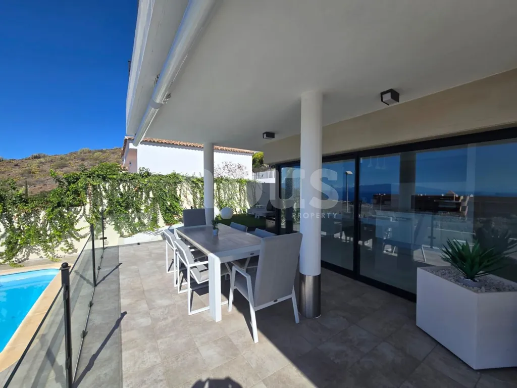 Piscine - Detached Villa with Pool and Ocean Views, Costa Adeje