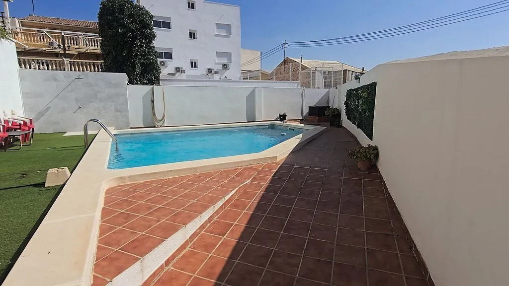 Pool - Ground Floor Flat with Pool in Villafranqueza