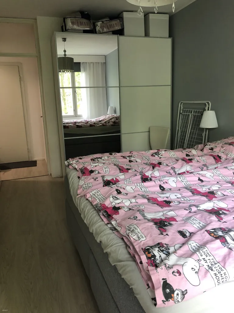 Camere da letto - Apartment with Balcony in Lahti, Mukkula