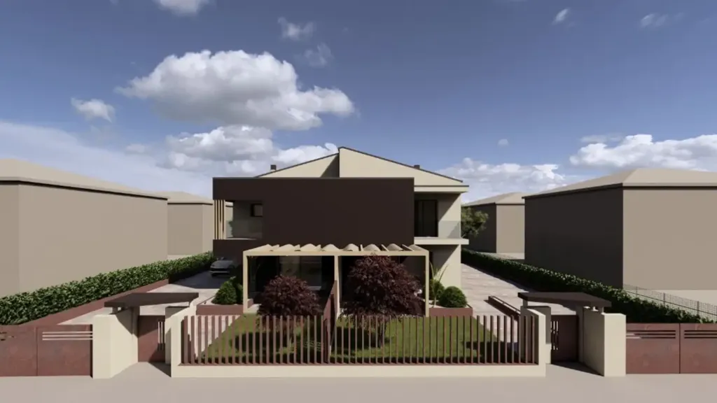 Modern Villa with Private Garden in Vigonza