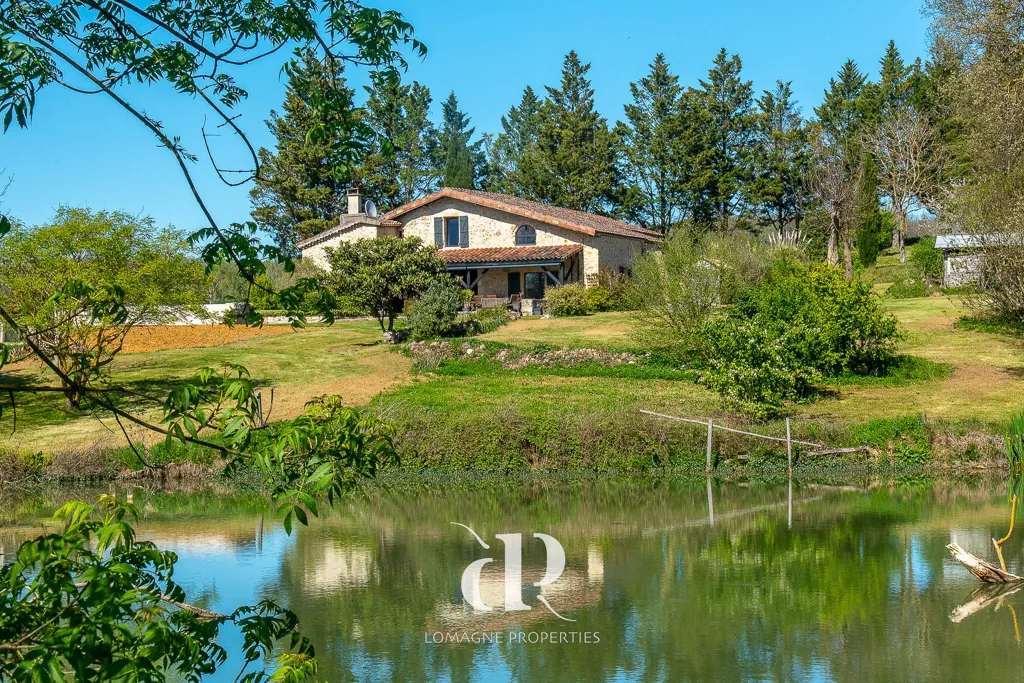 Välivaade - Renovated Cottage with Pool in Lectoure