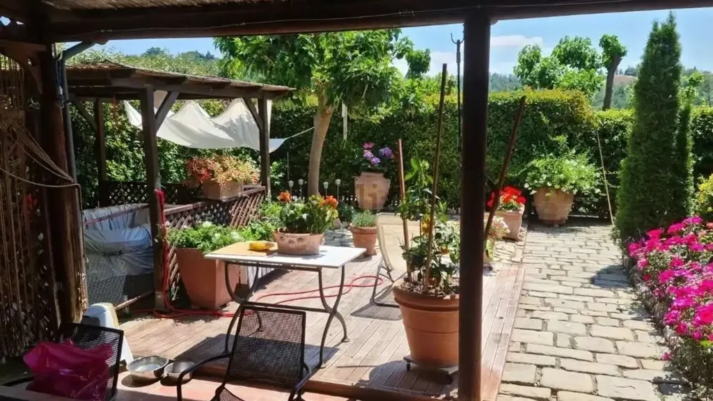 Terrass - Rustic Terraced House with Garden in Montespertoli
