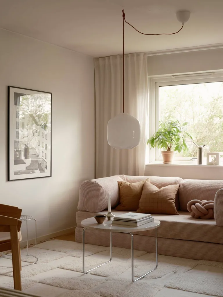 Séjour - Apartment with Garden in Johanneberg