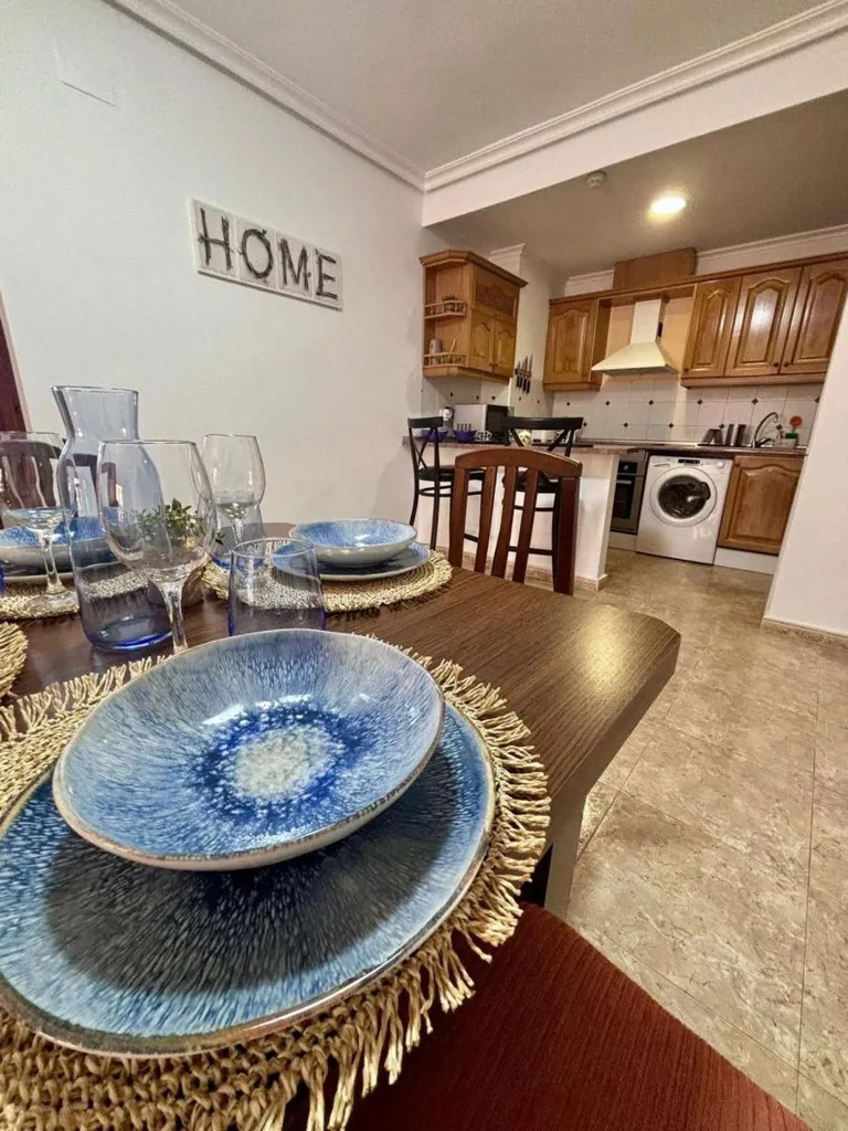 Dining Room - 2-Bedroom Apartment with Terrace in Cabo Roig