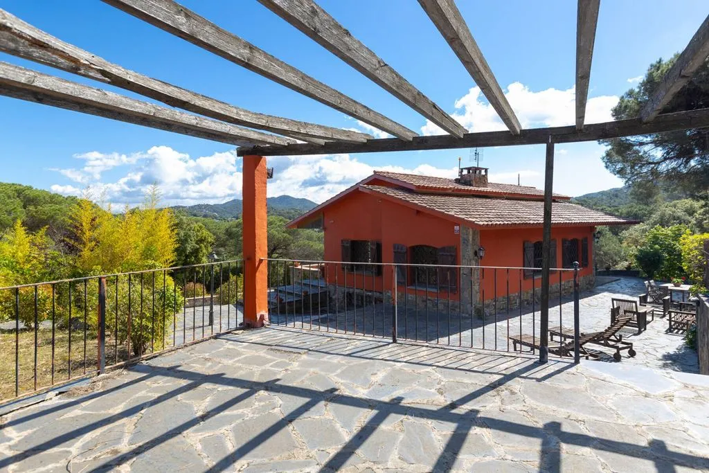 Terrass - Detached House with Pool in Vallromanes