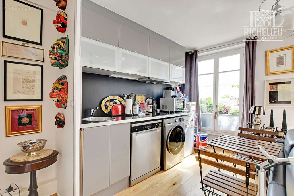 Cuisine - Appartement avec Terrasse dans le 4ème Arrondissement de Paris
