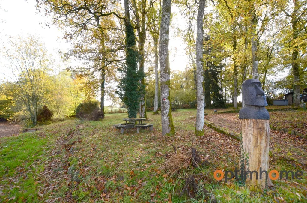 Jardin - Maison Atypique avec Étangs à Chabrac