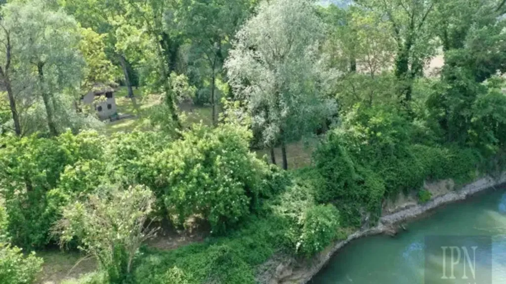 Vue aérienne - Rustic Riverfront House in Umbertide