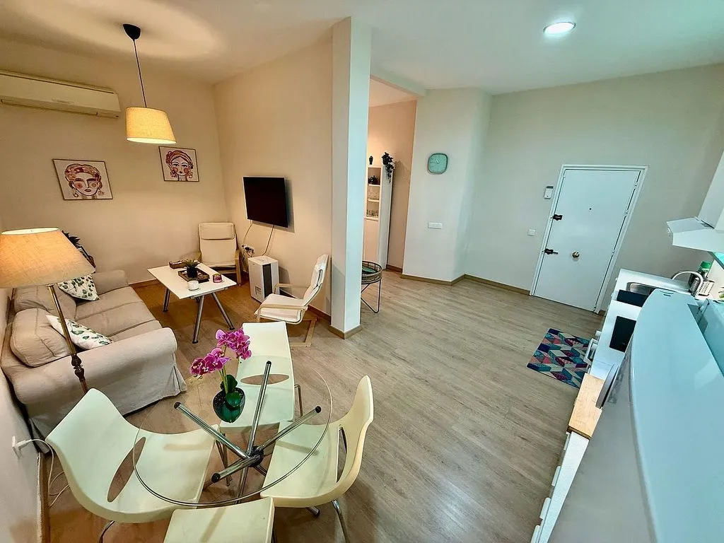 Séjour - Reform Apartment with Air Conditioning in Nervión