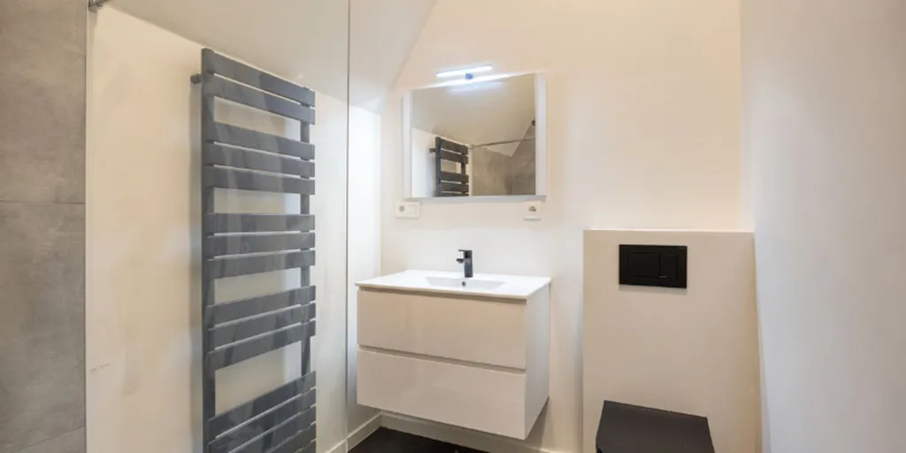 Bathrooms - Charming House with Terrace in Ghent Centre