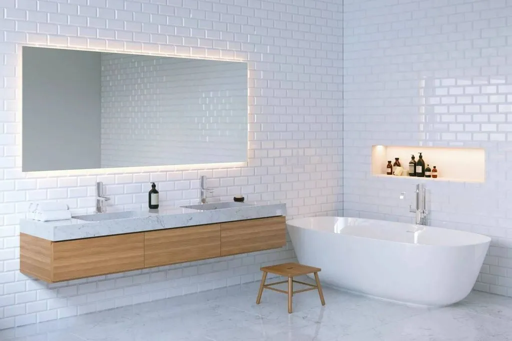 Salles de bain - Appartement Luxe avec Balcon à Clichy