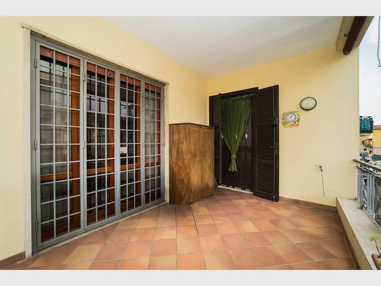 Balcony - Central Two-Bedroom Apartment in Formello