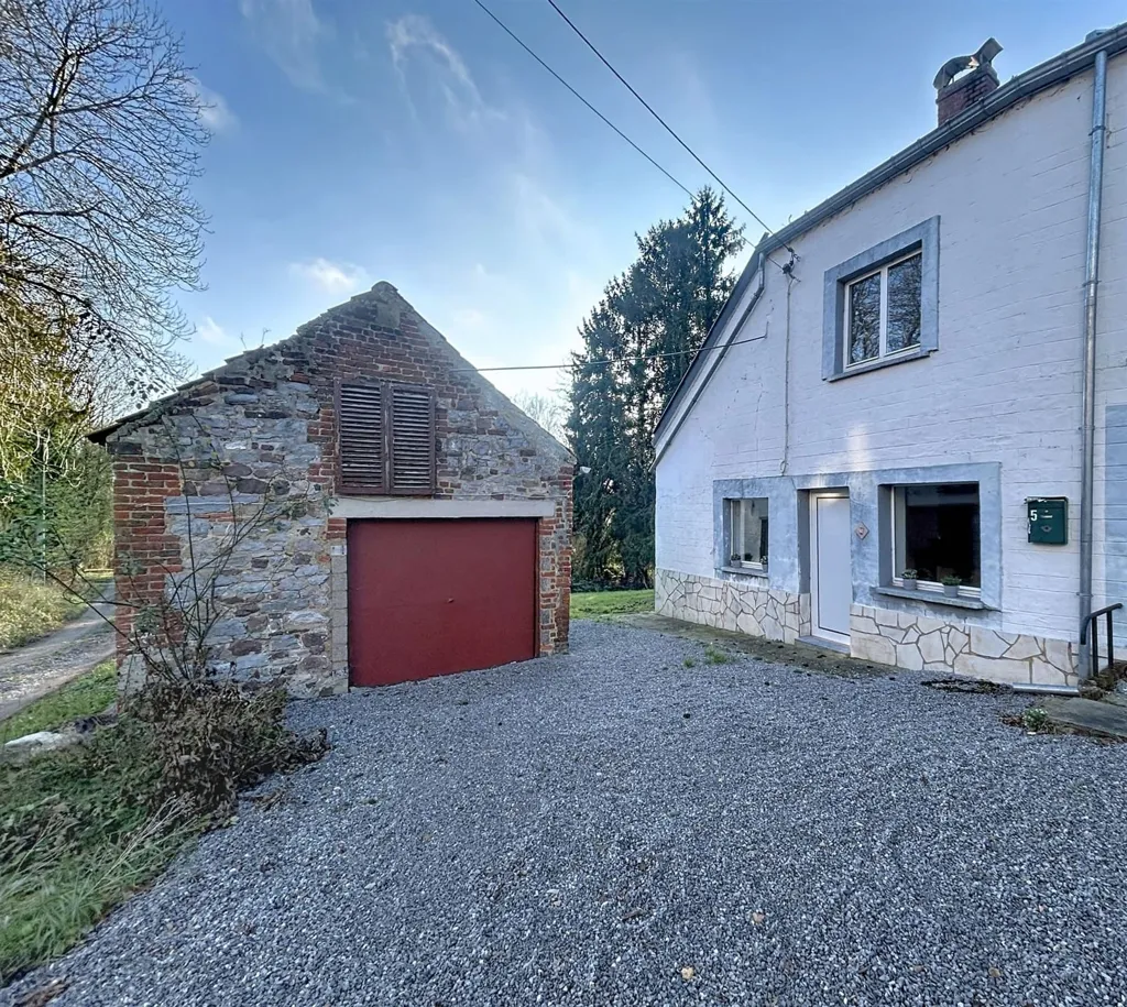 Esterno - Three-Fronted House with Garden in Biesme-Sous-Thuin