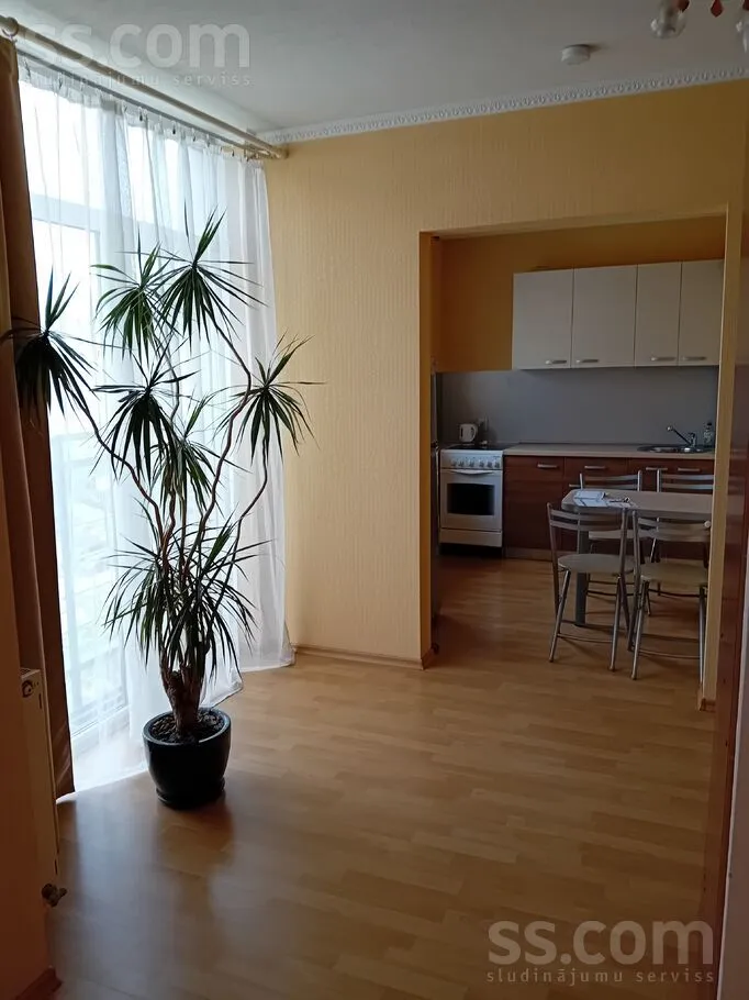 Elutuba - Long-term Rental Flat with Balcony in Pļavnieki, Riga