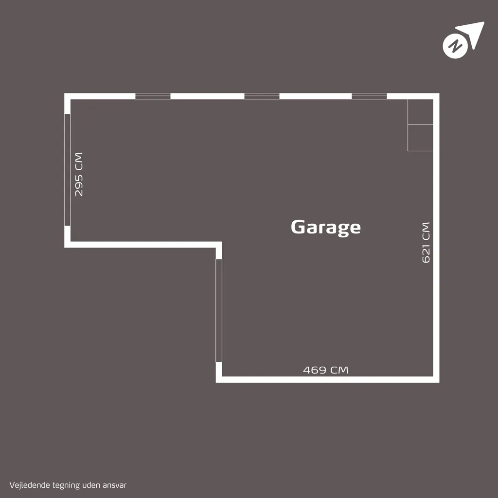 Planimetria - Modernised Farmhouse with Private Lake in Stenstrup