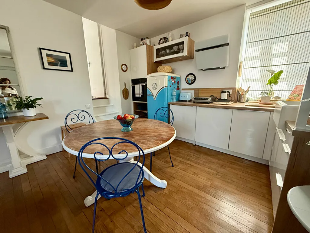 Söögituba - Character Apartment with Garden in Cancale Centre