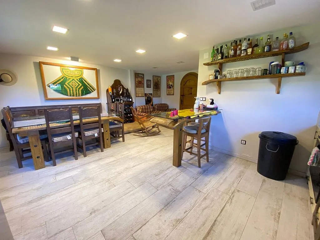 Dining Room - Chalet with Pool and Terraces in Islares