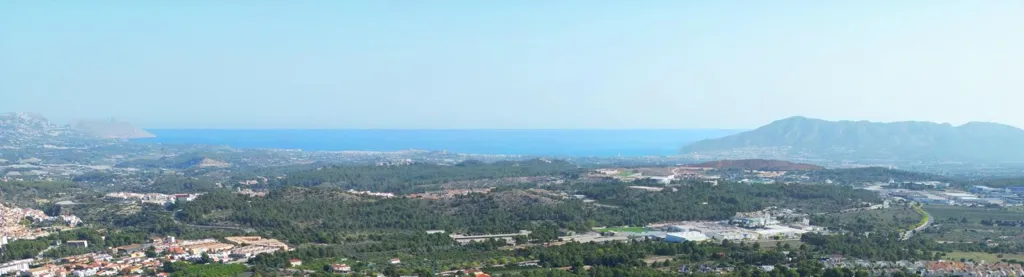 Modern Villa with Sea & Mountain View in Altea Hills