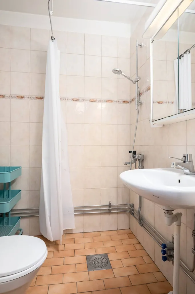 Salles de bain - Apartment with Garden View in Nynäshamn