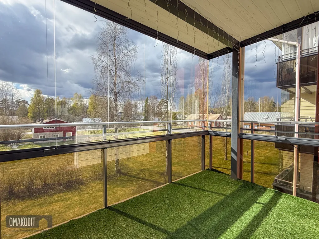 Balcon - Apartment with Sauna and Balcony in Alajärvi Centre