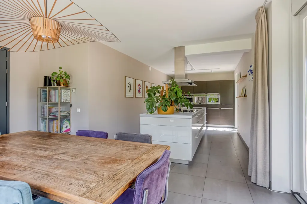 Salle à manger - Semi-Detached House with Panoramic Views in Leiderdorp
