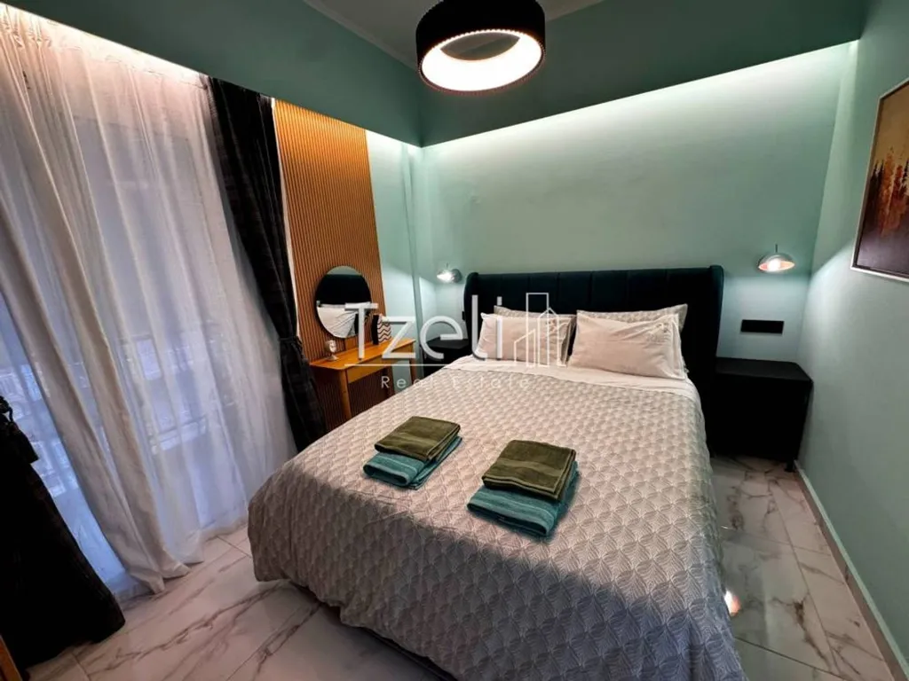 Camere da letto - Renovated Studio with Balcony in Patras Centre