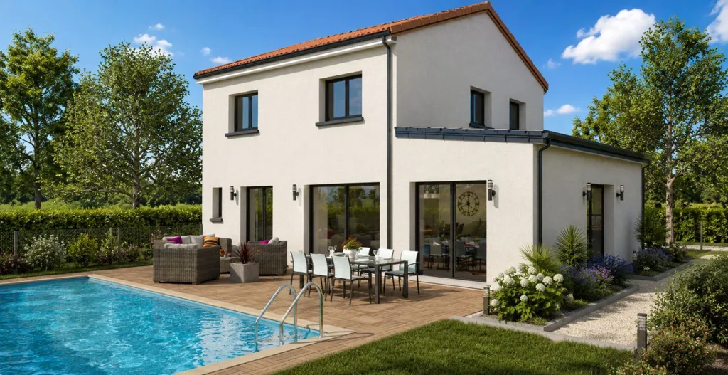 Piscina - New Build House with Garden in Clisson
