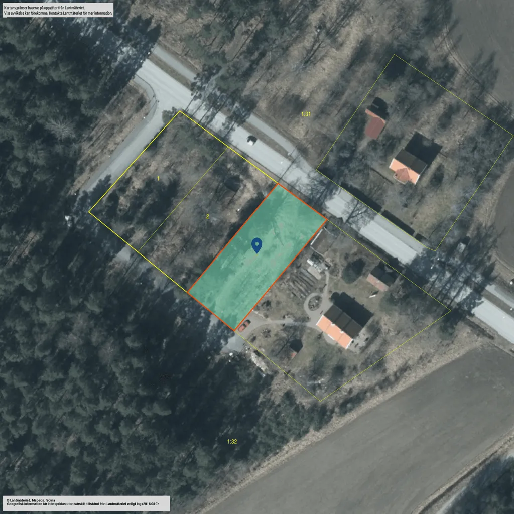 Vue aérienne - Plot with Sea Proximity in Nyköping