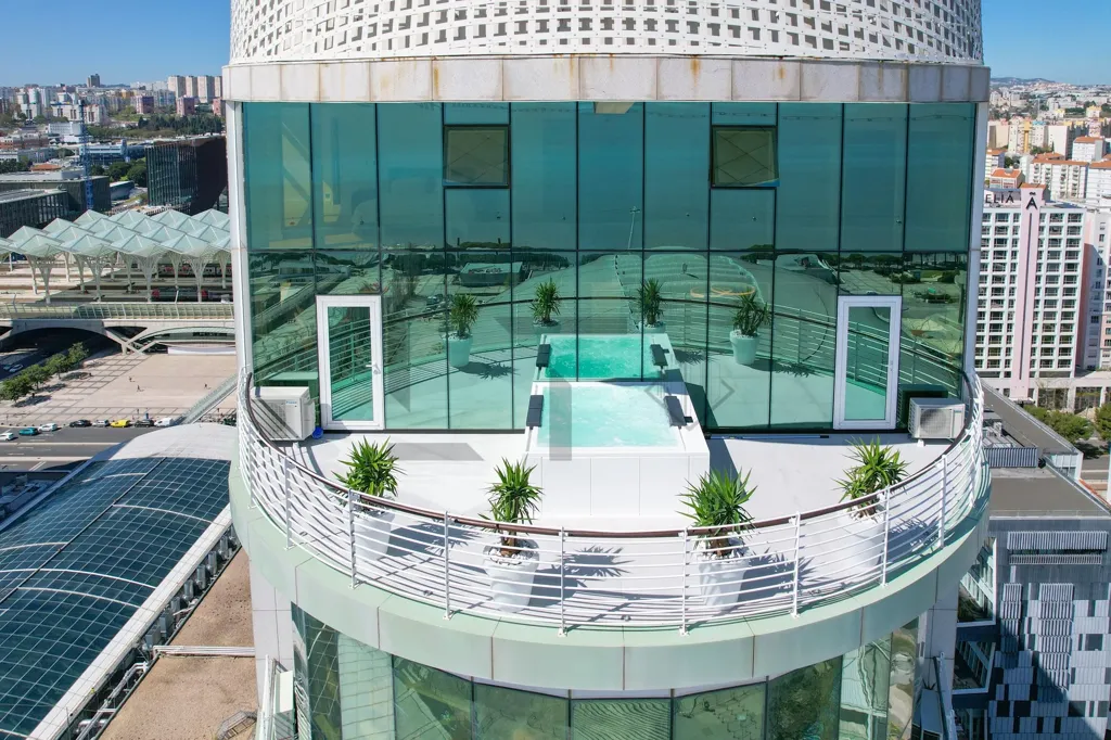 Õhuvaade - Penthouse Duplex with River View in Parque das Nações