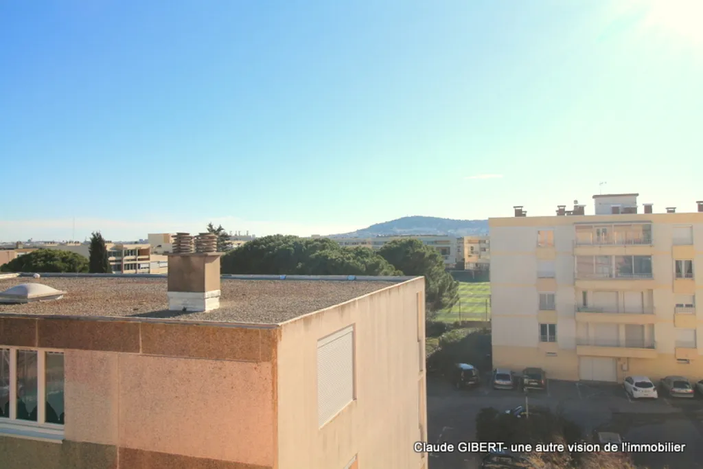 Balcon - Appartement T2 Vue Dégagée au Centre de Balaruc-Les-Bains