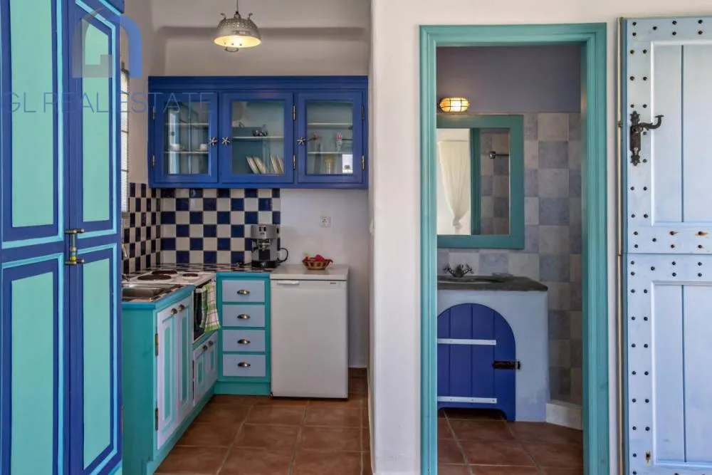 Cuisine - Renovated Apartment Complex in Agia Varvara, Thira