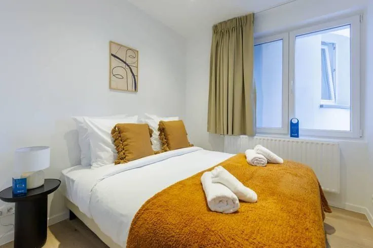 Chambres - Appartement 1BR avec Rendement Immédiat au Centre de Bruxelles