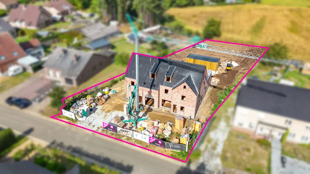 Vue aérienne - Duplex avec Terrasse à Heusden-Zolder