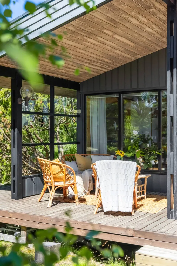 Terrasse - Villa with Sea View in Sönnerbergen