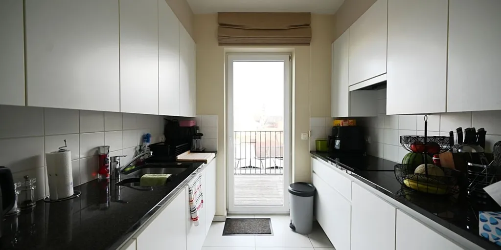 Cuisine - Appartement avec Terrasses à Roeselare