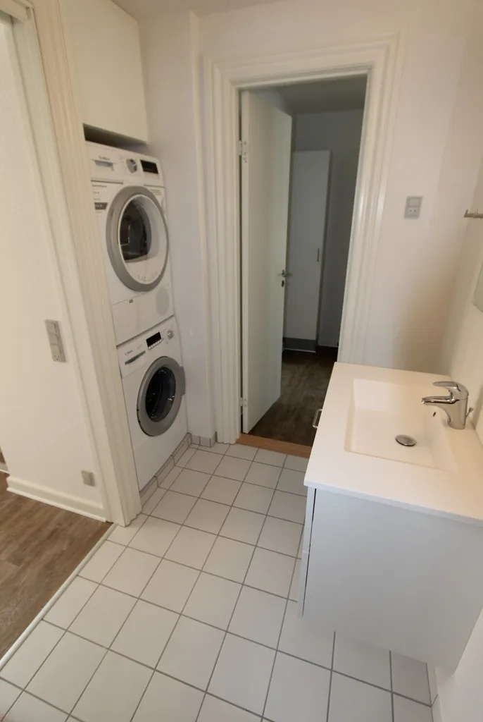 Buanderie - Two-Bedroom Flat with Park in Vejle