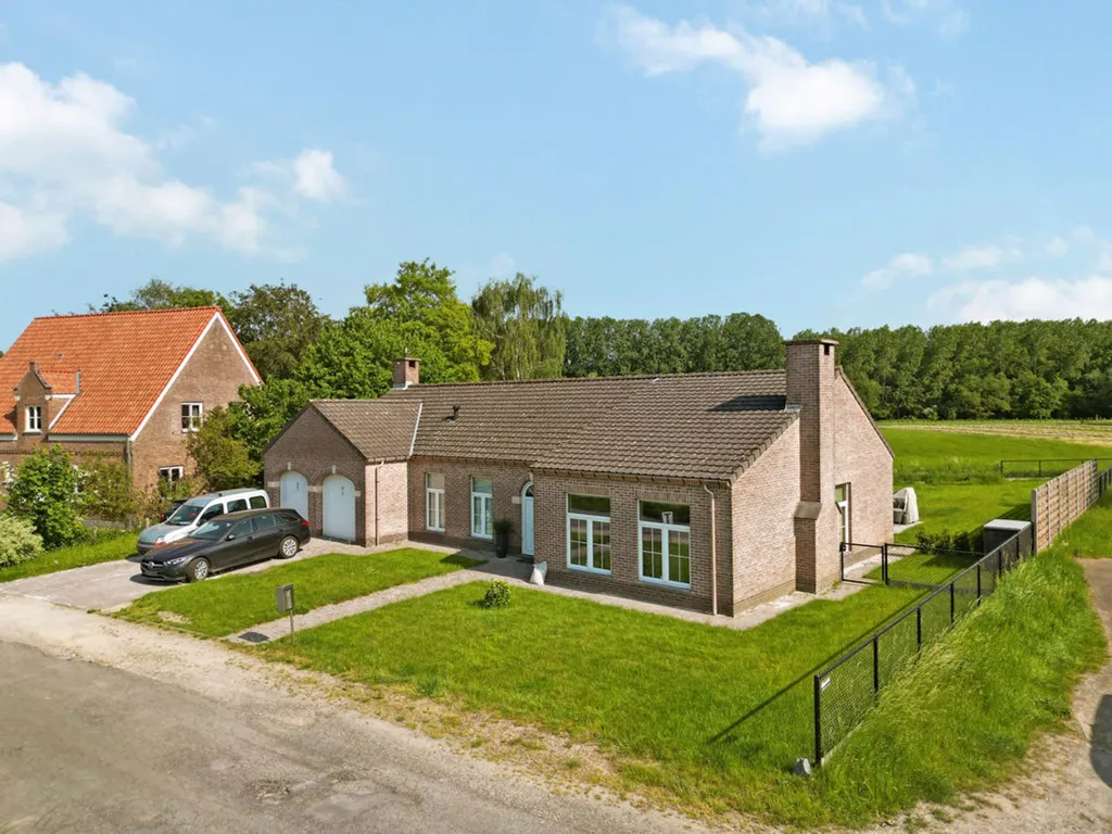 Vista aerea - House with Open Views in Merchtem