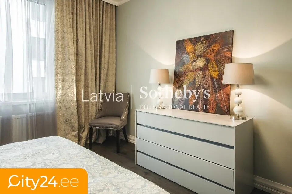 Camere da letto - Fully Furnished Flat with Balcony in Riga Centre
