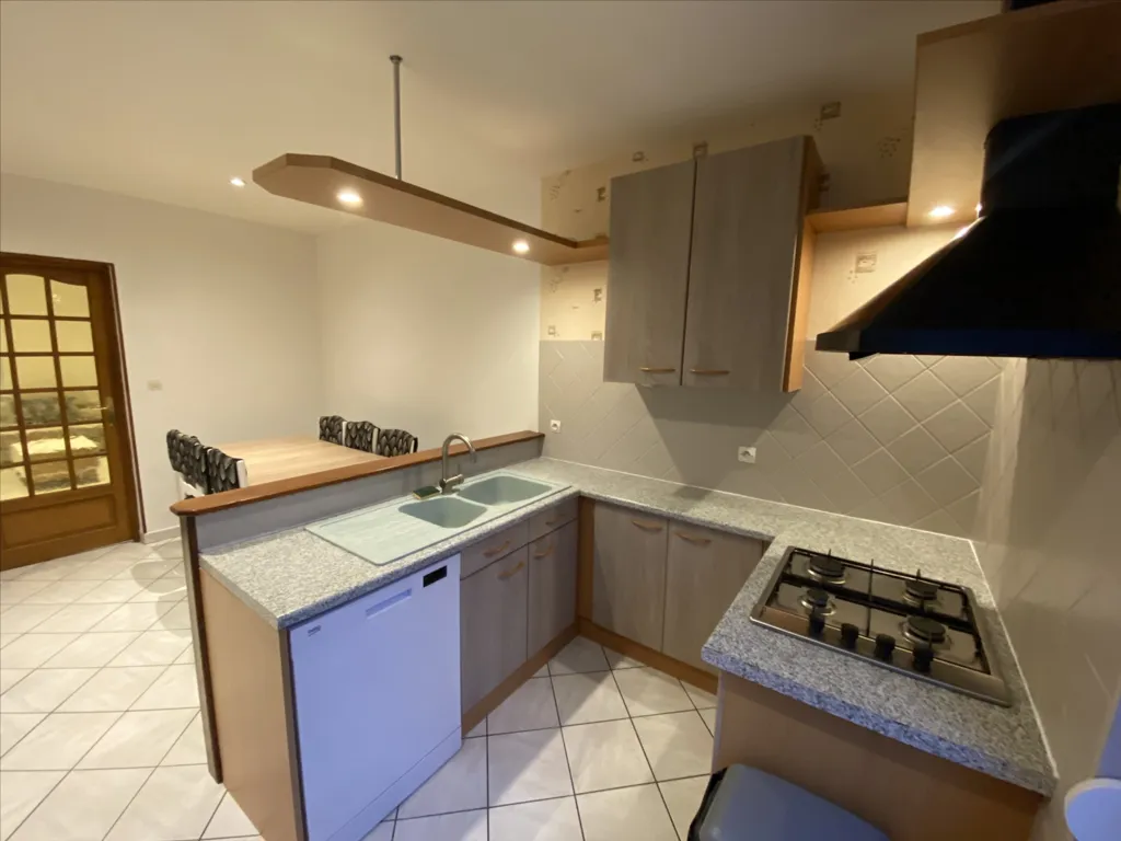 Köök - Duplex Apartment with Private Parking in Algrange