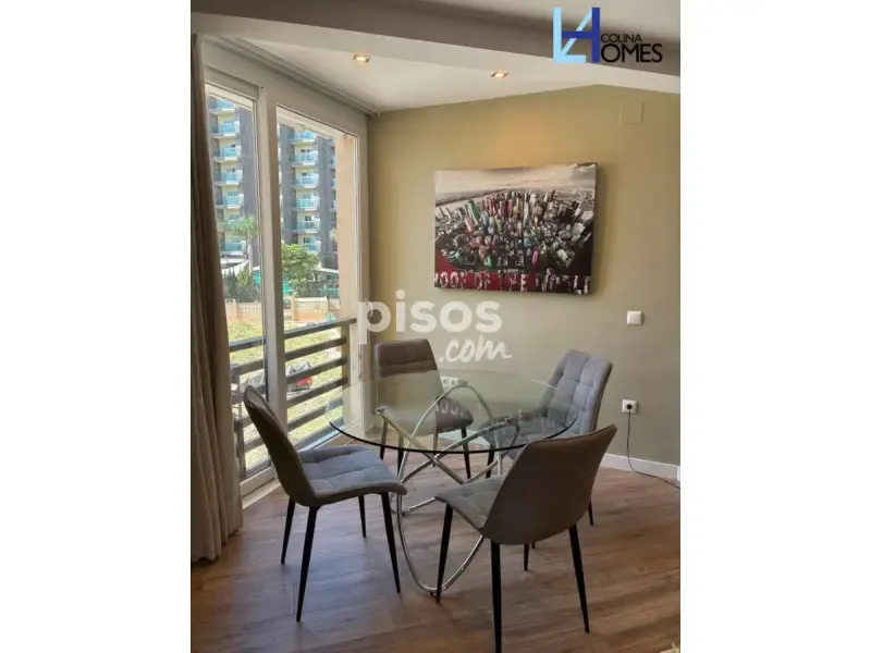 Söögituba - Beachfront Apartment with Pool in Playamar