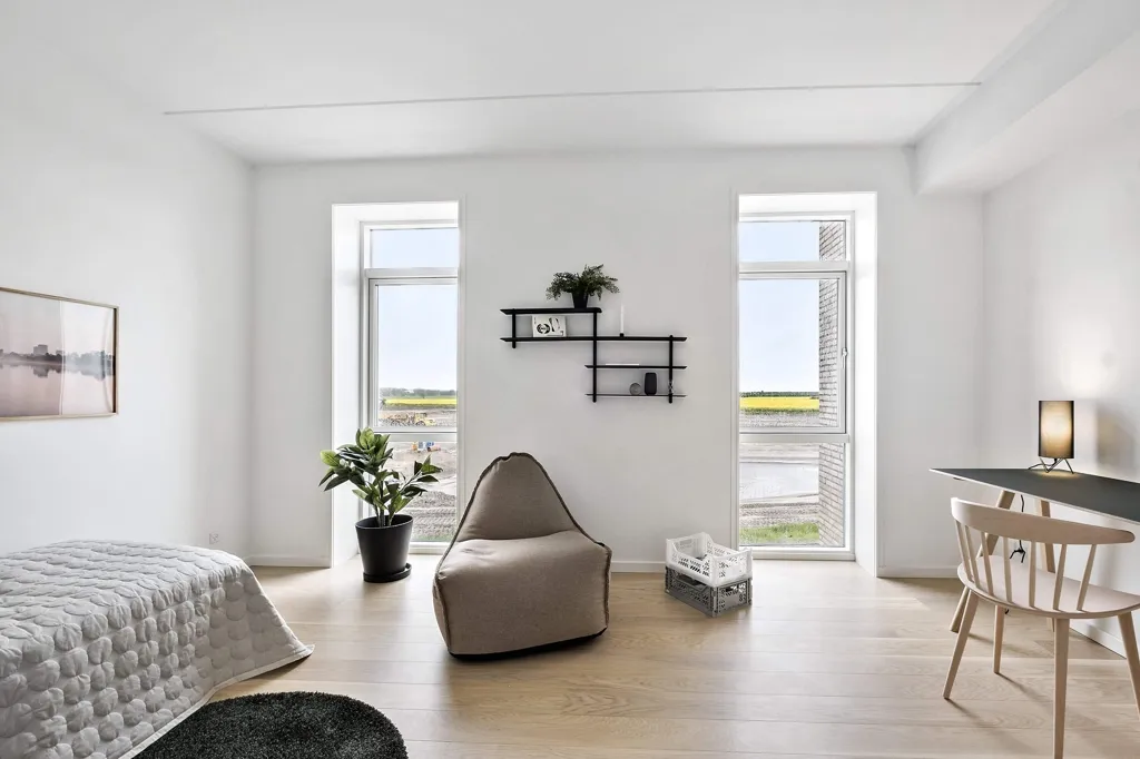 Camere da letto - Apartment with Private Terrace in Aalborg SV