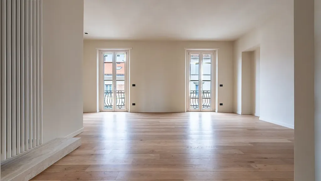 Soggiorno - Rustic-Style Apartment with Balcony in Turin