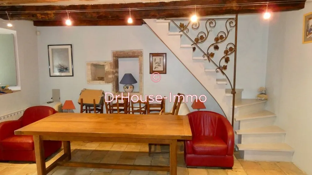 Sala da pranzo - Restored Manor with Pool in Amarens