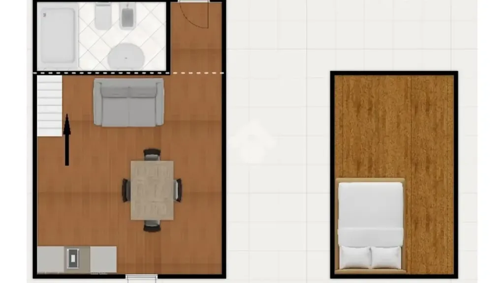 Plaan - Studio Flat in Historic Building, Milan