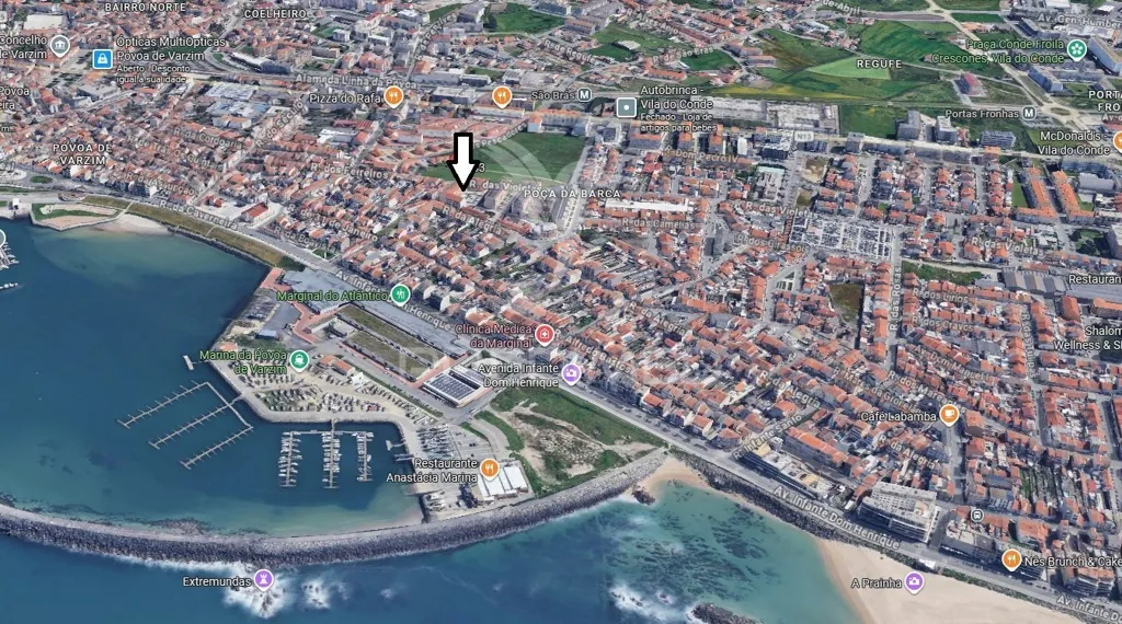 T1+1 Apartment with Sea View in Caxinas