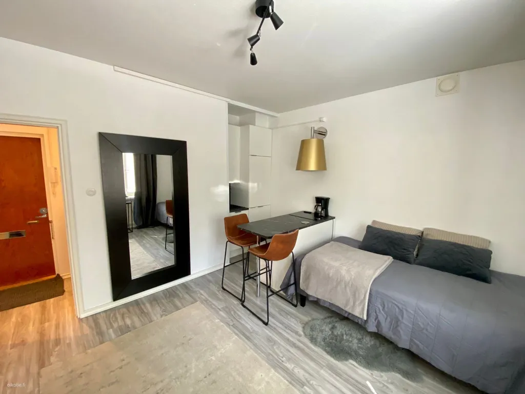 Chambres - Bright Studio Flat with Balcony in Munkkiniemi