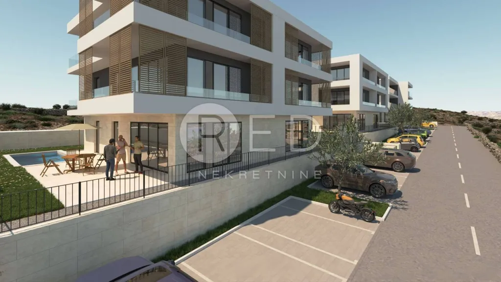 Apartment with Sea View in Posedarje